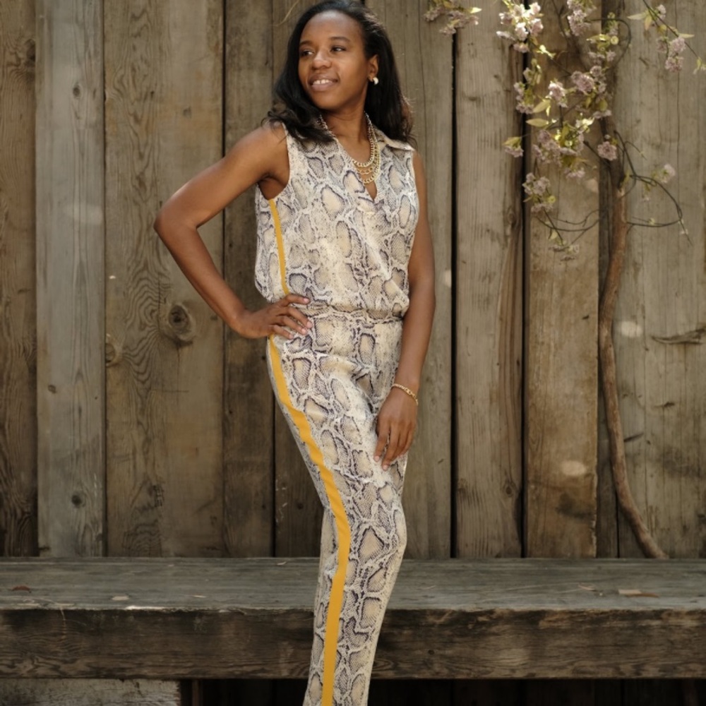 Snakeskin Matching Set